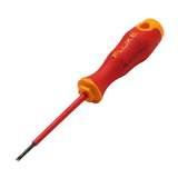Insulated Slotted Screwdriver 3/32 X 3in, 2.5mm X 75mm, 1000V redirect to product page